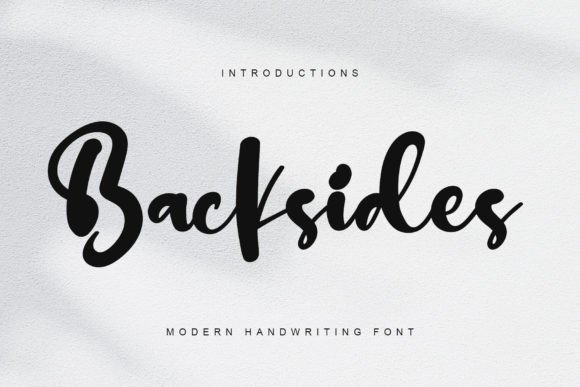A Review of Backsides: A Font for Seasonal Campaign Magic