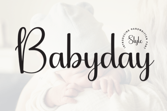 Babyday: A Friendly Handwritten Font for Campaign Visuals