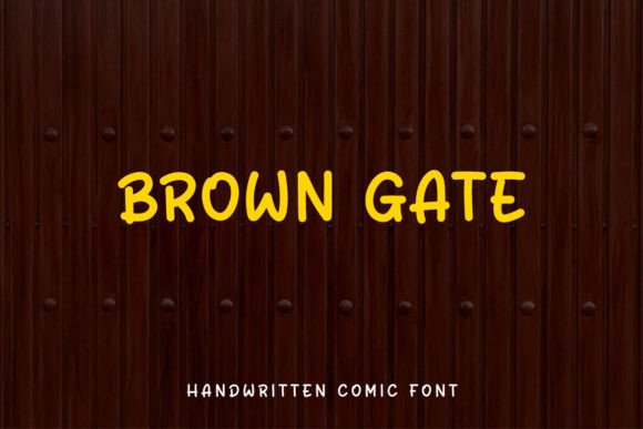 Brown Gate Font: A Practical Tool for Authentic Branding