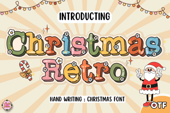 Christmas Retro: The Festive Font I Keep Using in Campaigns
