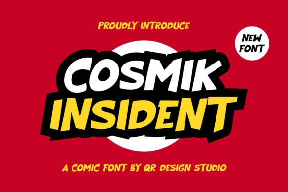 Cosmik Insident: A Brush Font for Modern Marketing