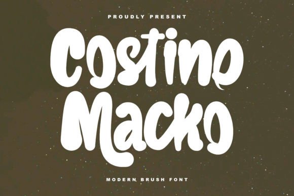 Costino Macko: A Playful Display Font for Creative Branding