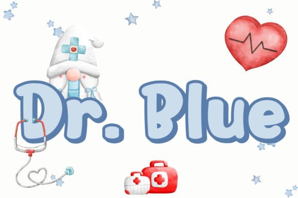 Dr Blue: A Premium Script Font for Editorial Brilliance