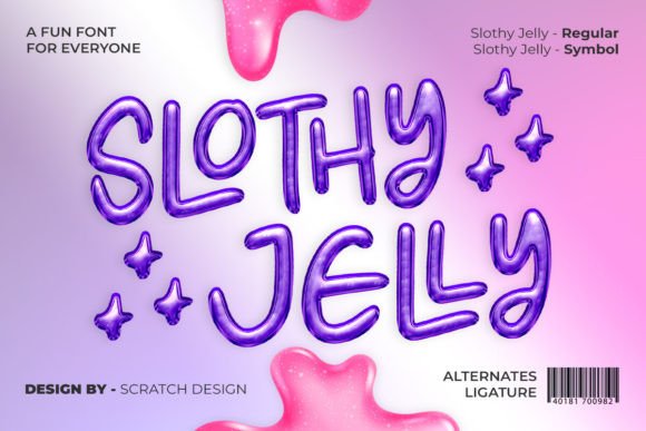 Finding a Friendly Voice with Slothy Jelly Font