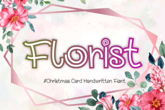 Florist: The Sweetest Craft Font for Your Product Labels and Printables