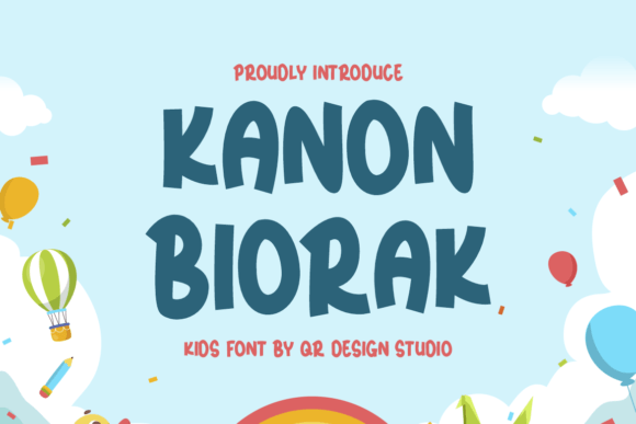 Kanon Biorak: A Handwritten Font for Your Growing Business