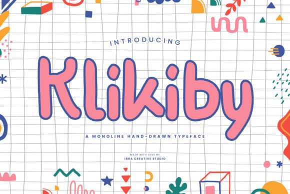 Klikiby: A Hand-Drawn Typeface for Modern Web Design