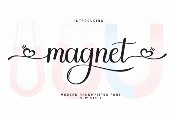 Magnet Font: A Sweet Touch for Branding Materials