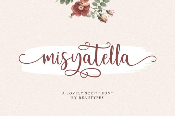Misyatella: A Romantic Handwritten Font for Modern Brands