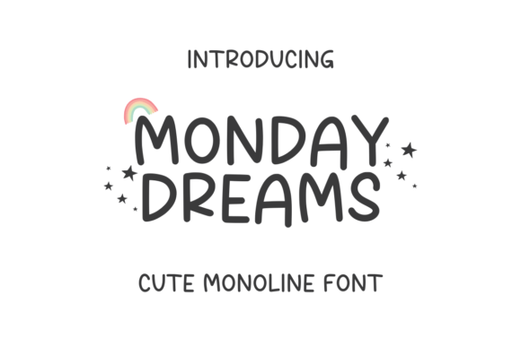 Monday Dreams Font: A Cute Handwritten Typeface for Authentic Branding