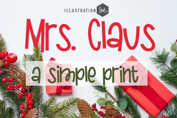Mrs. Claus: The Playful Sans Serif Font for Branding Projects