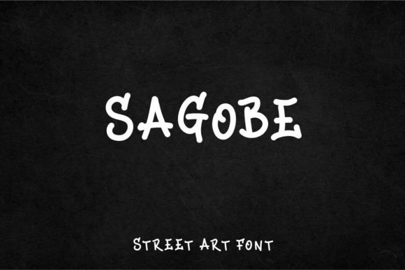 Sagobe Font: A Street Art Typestyle for Craft and Commerce