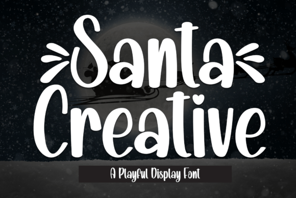 Santa Creative Font: A Handwritten Touch for Your Brand