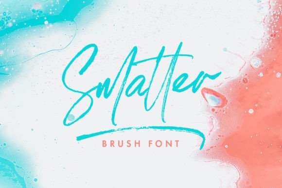 Smatter: The Brush Script Font That Gives Small Brands a Big Personality