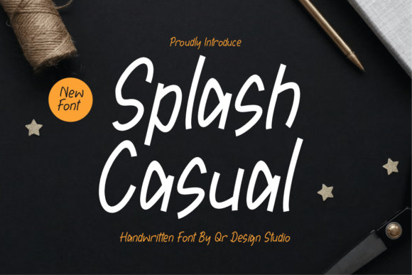 Splash Casual: A Friendly Font for Campaign Visibility