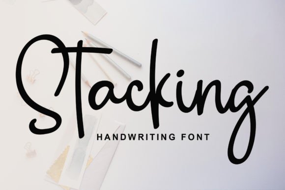 Stacking: A Script Font That Elevates Editorial Stories