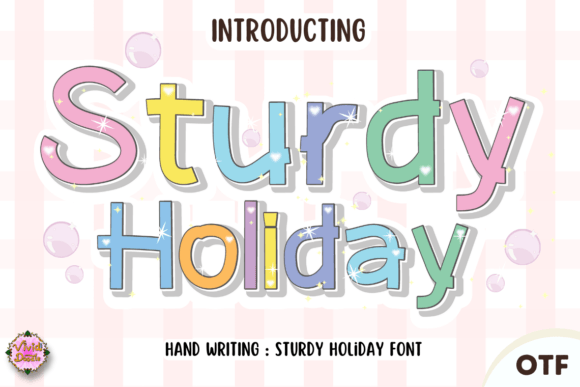 Sturdy Holiday: A Festive Typeface for Professional Branding