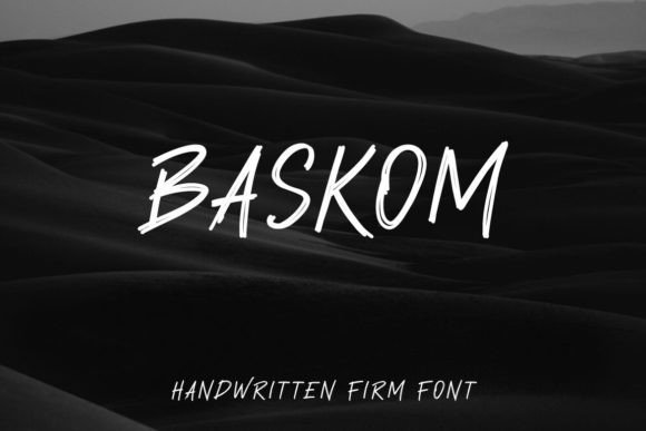 The Baskom Font: A Handwritten Tool for Visual Marketing