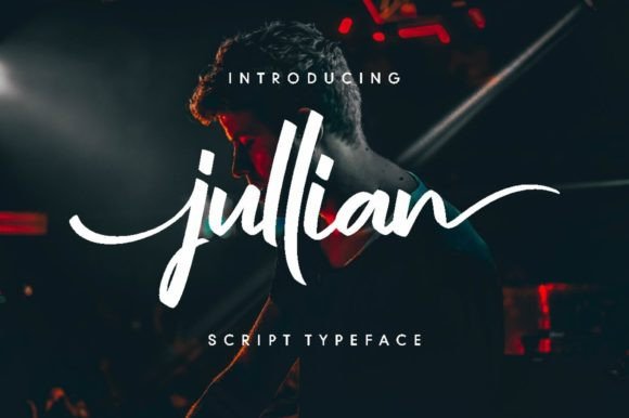 The Jullian Typeface: A Modern Script for Creative Projects