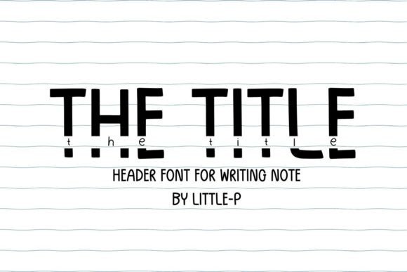The Title: A Beautiful Font for Crafting Your Brand Story
