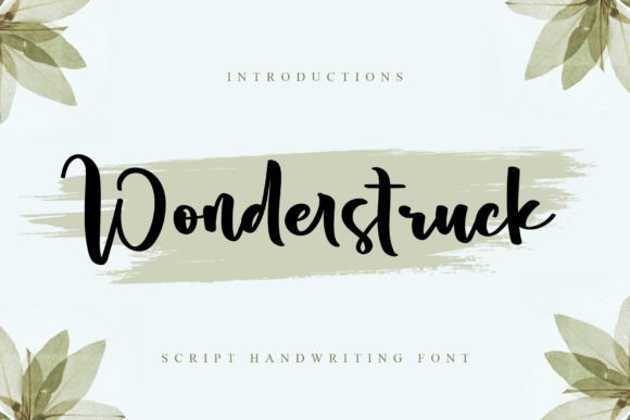 The Wonderstruck Font: A Typeface Built for Elegant Editorial Moments