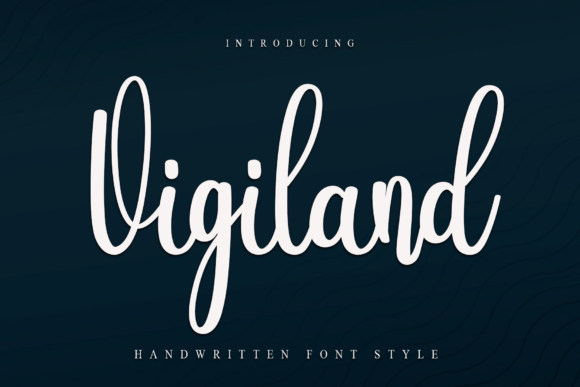 Vigiland: A Handwritten Font for Editorial Personality